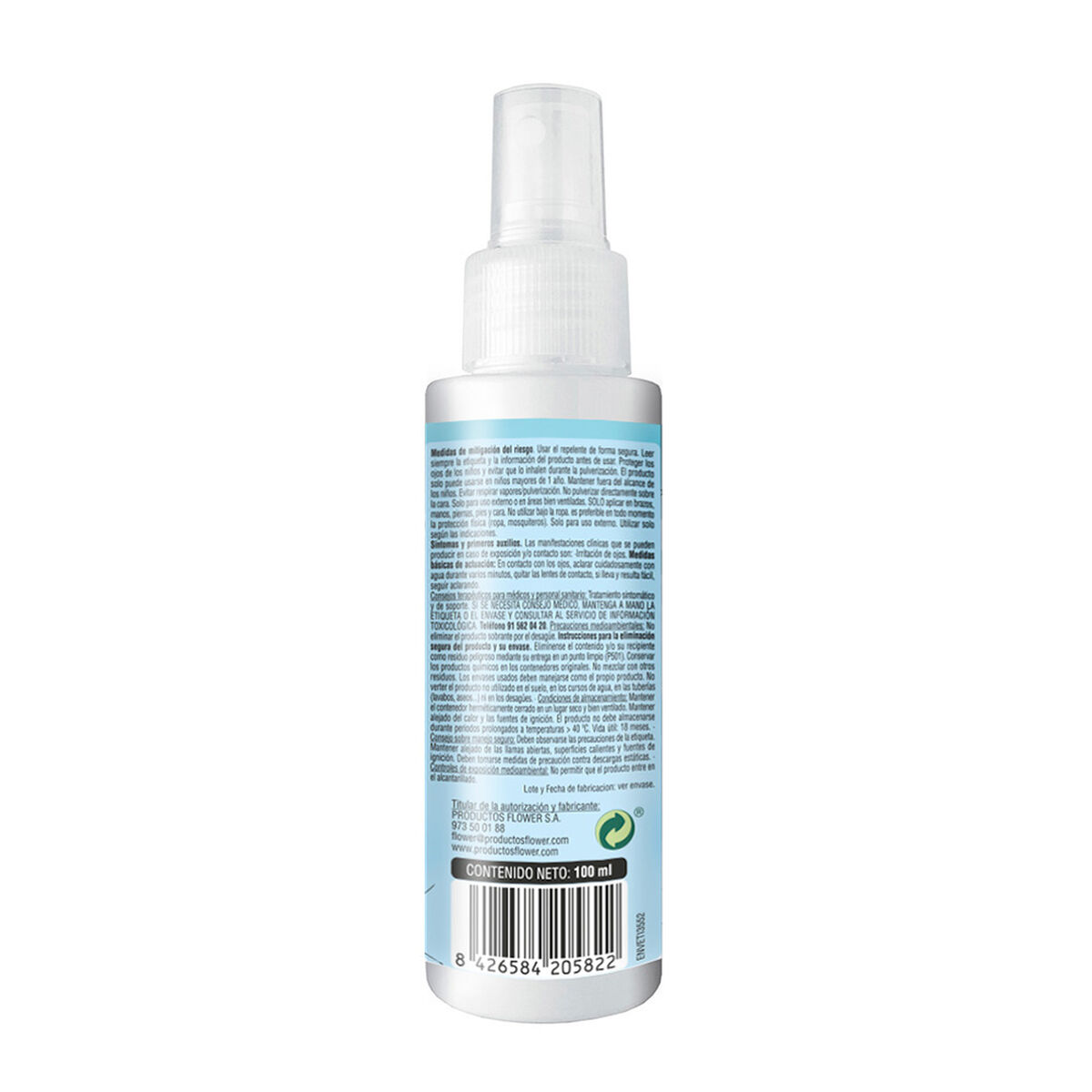 Repelente de Mosquitos em Spray Flower 100 ml Incolor